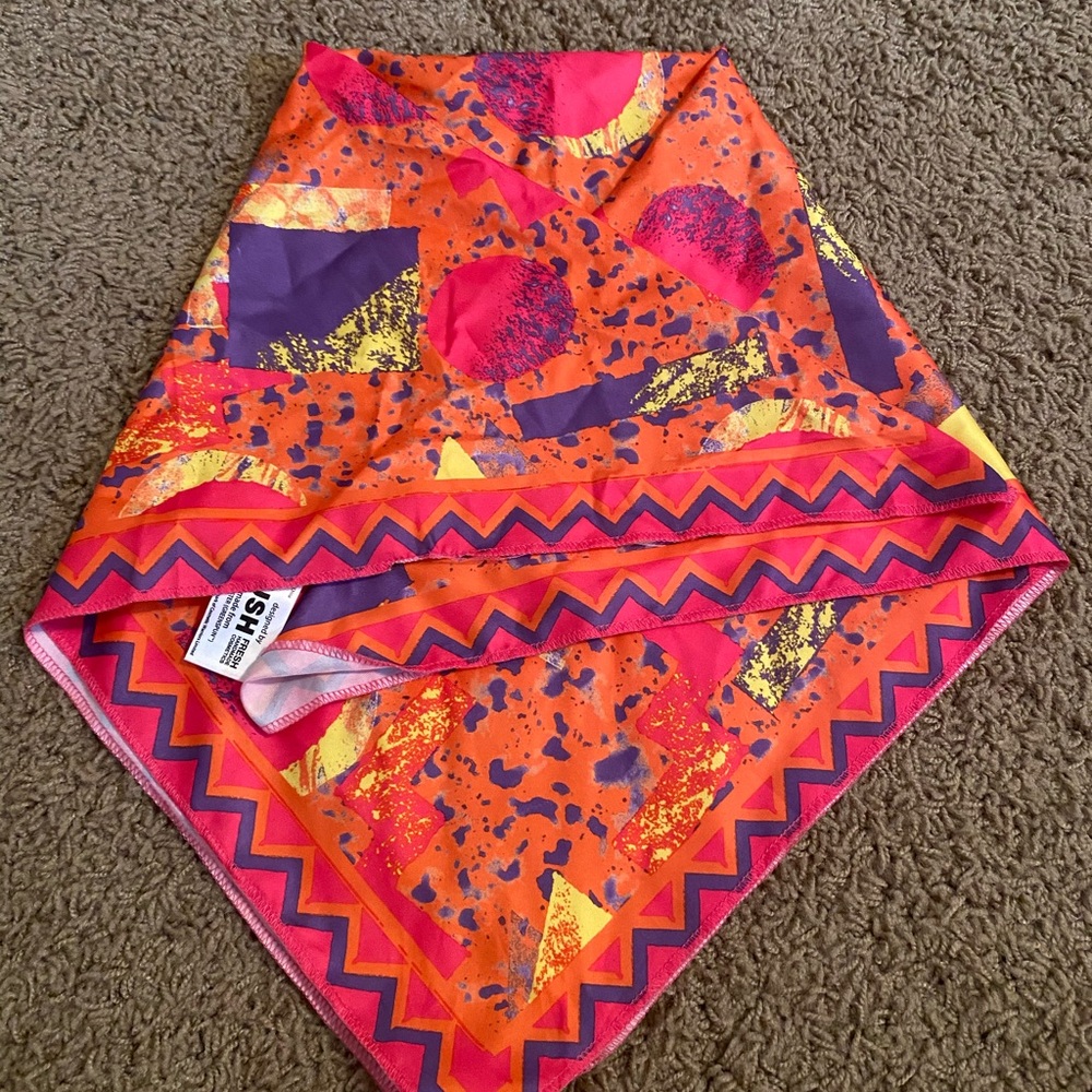 NWOT Multi-Colored Scarf, Bandana, Hair Piece